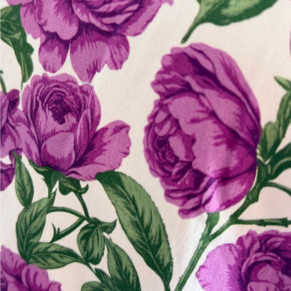 NEW Prosperina Blake Reversible Shift Dress – Violet Blooms Lilac - Picture 7 of 7